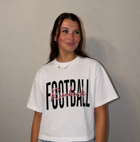 Ricebirds Football Tee