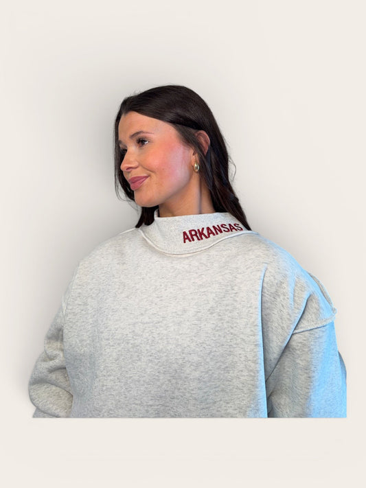 Arkansas Mock Neck