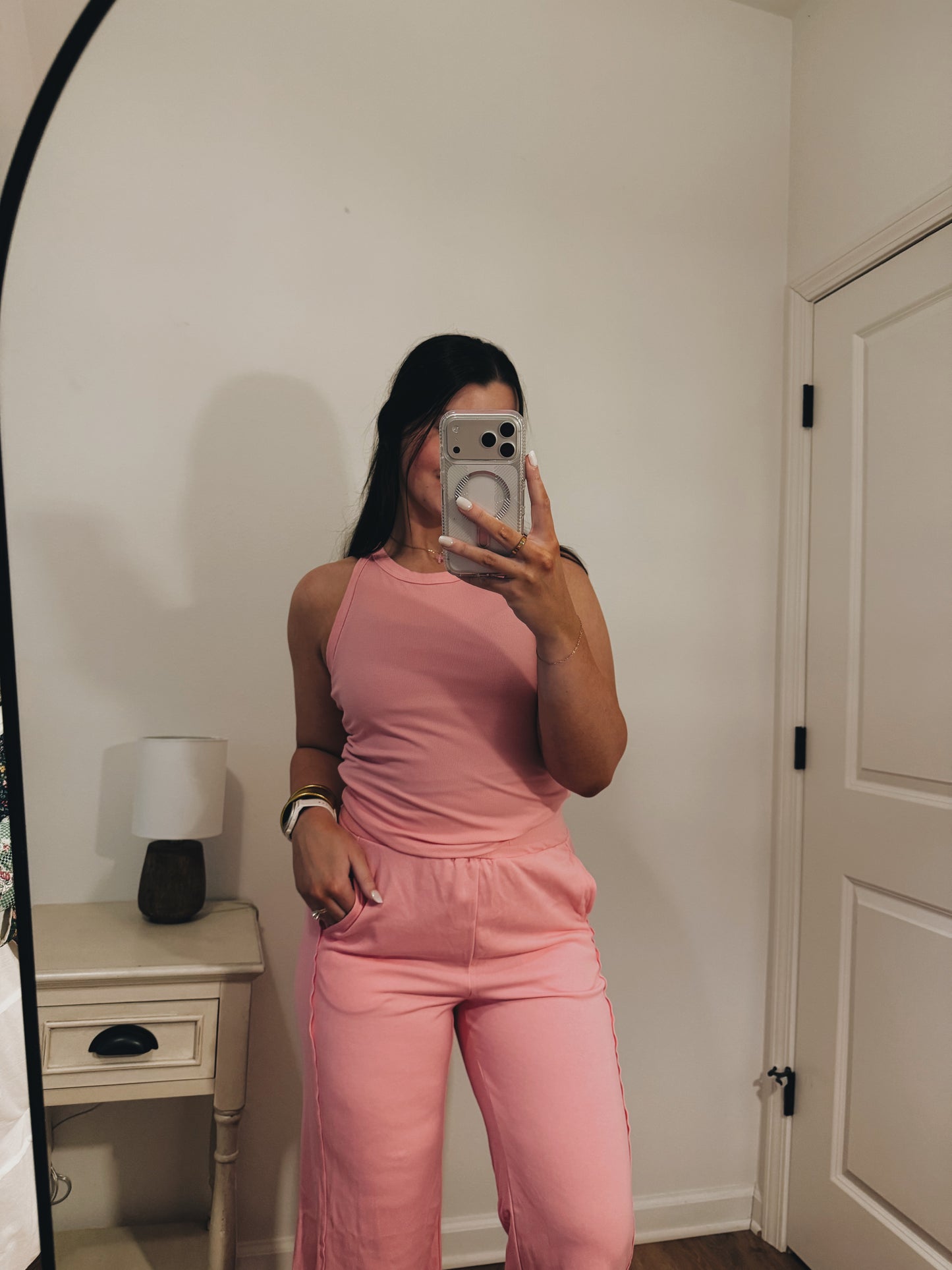Tank & Straight Leg Set