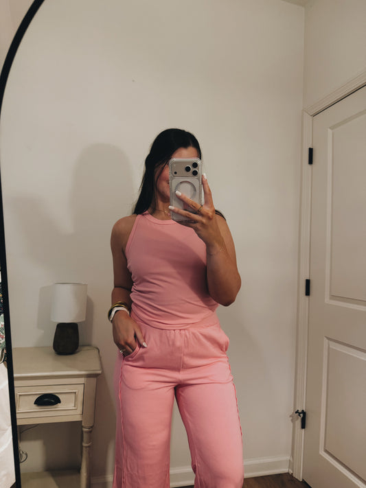 Tank & Straight Leg Set