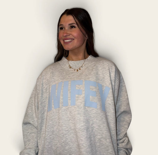 Wifey Mock Neck